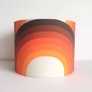 retro  70s lampshade