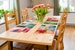 BEST SELLER, Non Slip Placemats, Sets of 4 tablemats, Colorful Rainbow Placemats, Vinyl Placemats, Dining Room Placemat, Kitchen Table Mat 