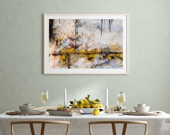 Rustic Abstract Wall Art: Urban Photography Print