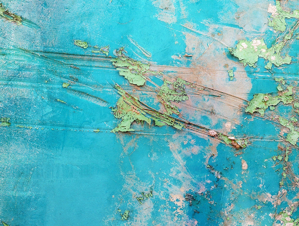 Unique Teal Placemats Sets of 412 Washable Vinyl Placemats Etsy