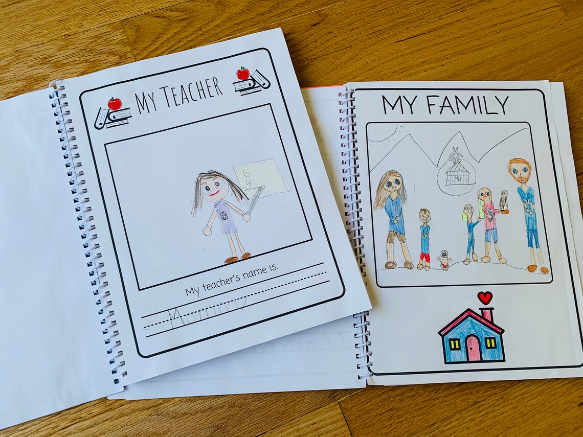 Homeschool Memory Book / Yearbook K-3rd Grade DIGITAL PDF - Etsy