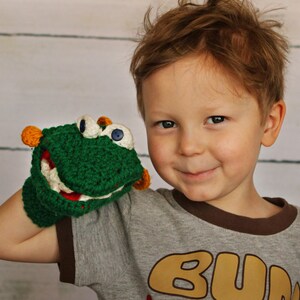Crochet Pattern: Edgar or Edna Dragon Hand Puppet - Etsy
