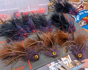 Heisenberg Style Fly Fishing Articulated Streamer #4/#6