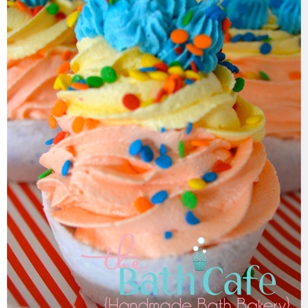 Cupcake Bath Bombs