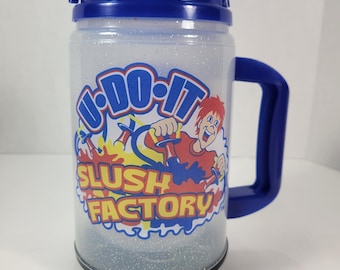 Whirley U-DO-IT 24 oz Light Up Travel Slush Factory Mug Cup - No Straw