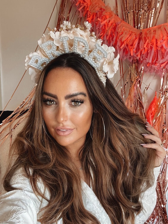 Bride Headband, Hen Party Crown, Bride to Be Headband, Hen 