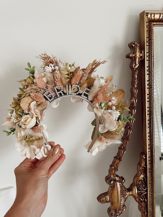 Serre-Tête De Mariée, Diadème, Voile, Bandeaux Cheveux, Bride, Couronne