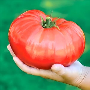 Pink Beefsteak, Tomato, Heirloom Seeds, Open Pollinated Container Gardening Vegetable NonGMO