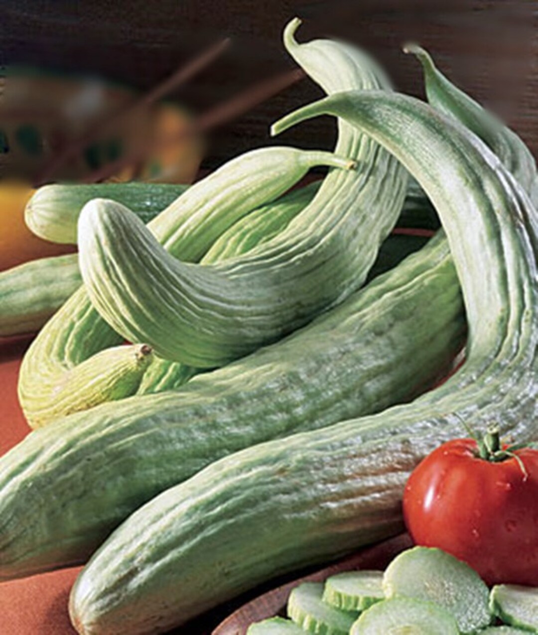 Armenian Yard Long Cucumber Seeds – 75ct, Non-GMO Heirloom, Very Easy To Grow