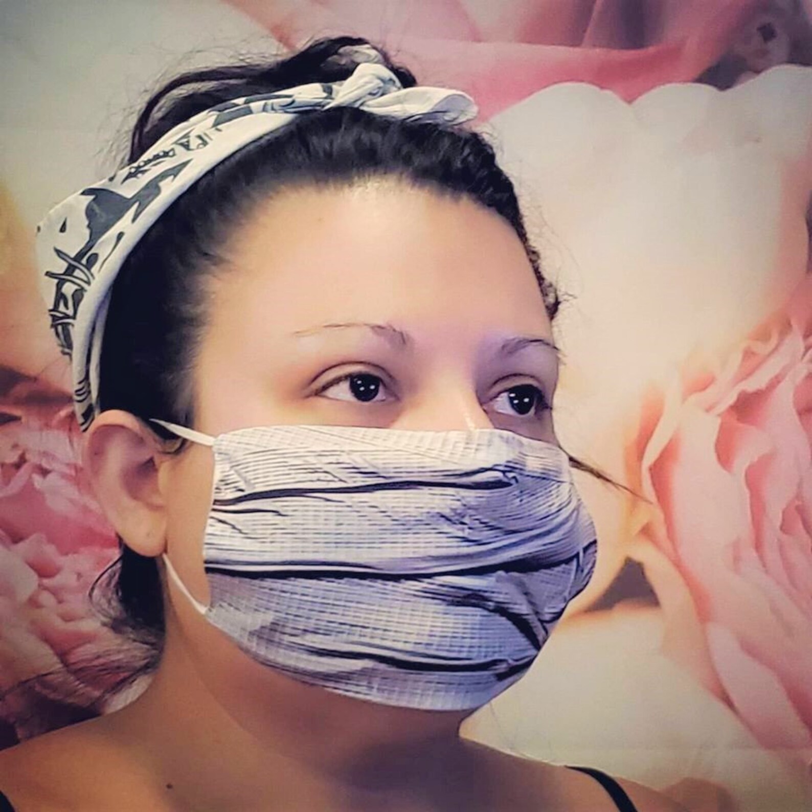 DUCT TAPE Print Adult Face Mask Double Layer 100 Organic Etsy