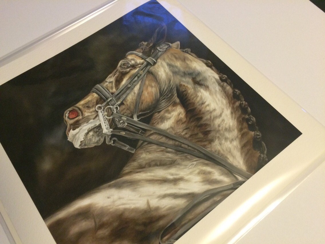 Nicolae Equine Art Nicole Smith Artist Horse Original Equine Giclee