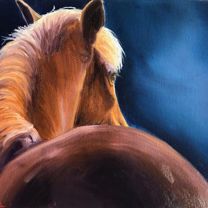 Wilde Mustang Schwarz Und Weiss Pferde Laufen Original Etsy