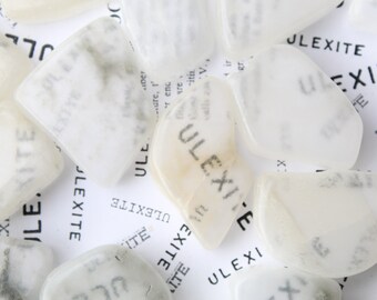 Ulexite, TV Stone, Stone to bring Clarity of Mind and Reduce Mental Fog, Enhance Telepathy