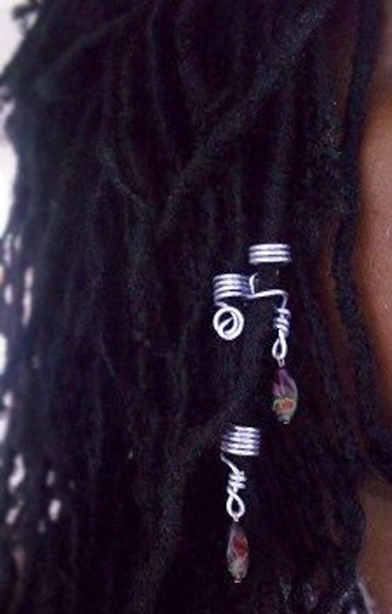Set of 3 locs jewelry Etsy