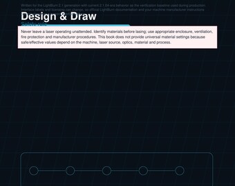 LightBurn Made Easy Volume 02: Design and Draw | Laser Engraving and Cutting Training | 2026 Digital Guide