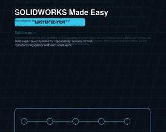 SOLIDWORKS Made Easy Master Guide | CAD CAM Training | Step by Step 2026 Digital Manual | Powered by Jefre