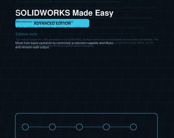 SOLIDWORKS Made Easy Advanced Guide | CAD CAM Training | Step by Step 2026 Digital Manual | Powered by Jefre