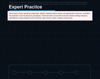 LightBurn Made Easy Volume 10: Expert Practice | Laser Engraving and Cutting Training | 2026 Digital Guide