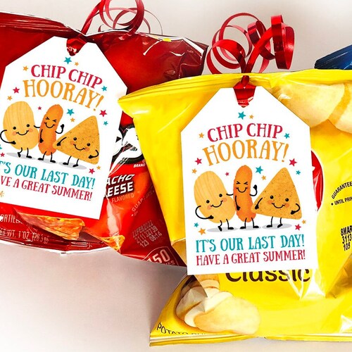 Last Day of School Printable Tag Classroom Treat Tag Friend - Etsy