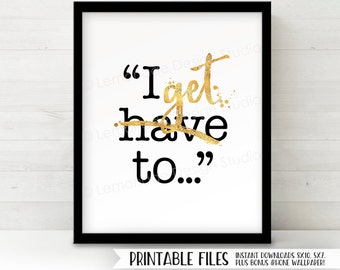 Gold And Black Quote Etsy