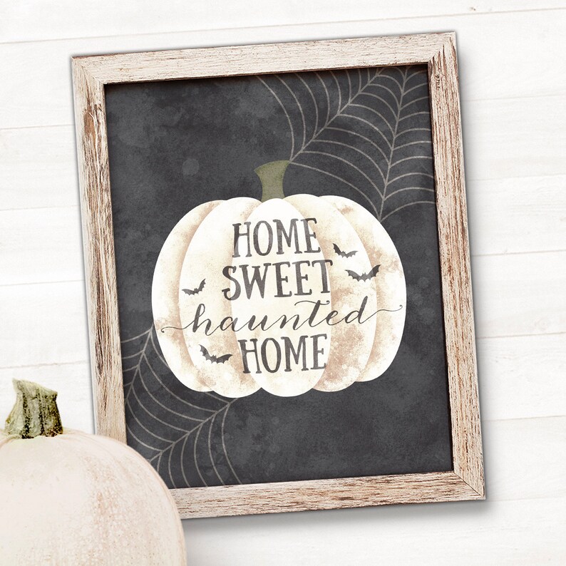 Farmhouse Halloween Decor PRINTABLE Farmhouse Halloween Sign - Etsy