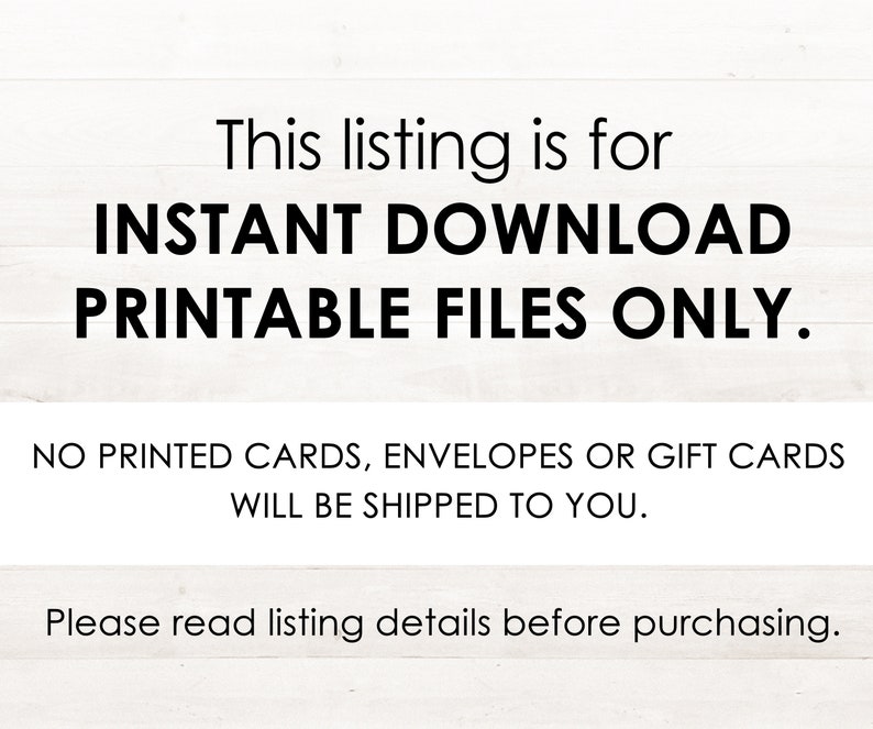 Teacher Appreciation Gift PRINTABLE Teacher Thank You Card End | Etsy