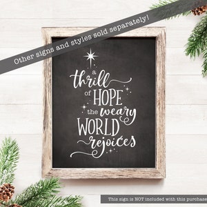 Printable Holiday Sign Chalkboard Christmas Decor Printable Christmas ...