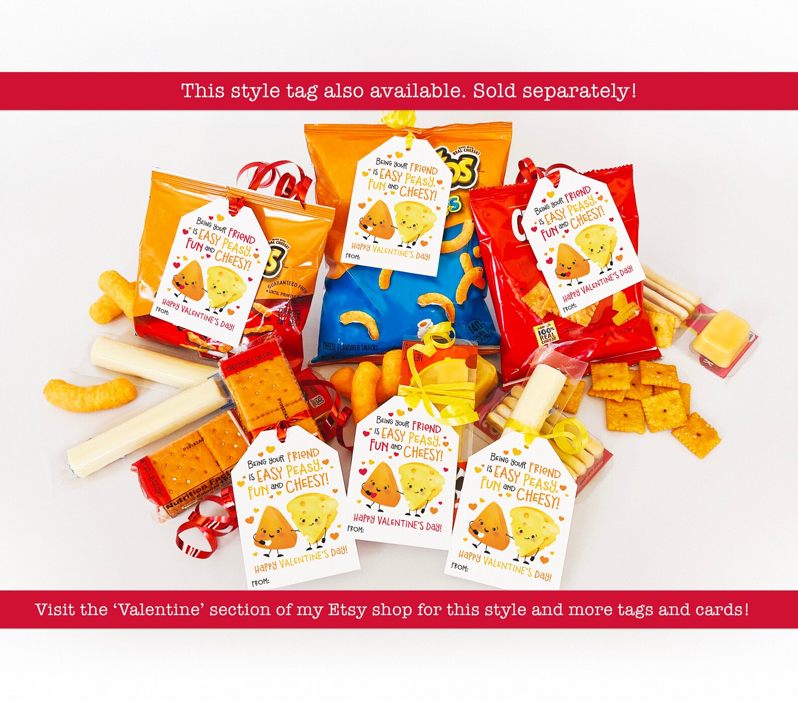 Printable 100th Day of School Tags for Students Snack Tag Classroom ...