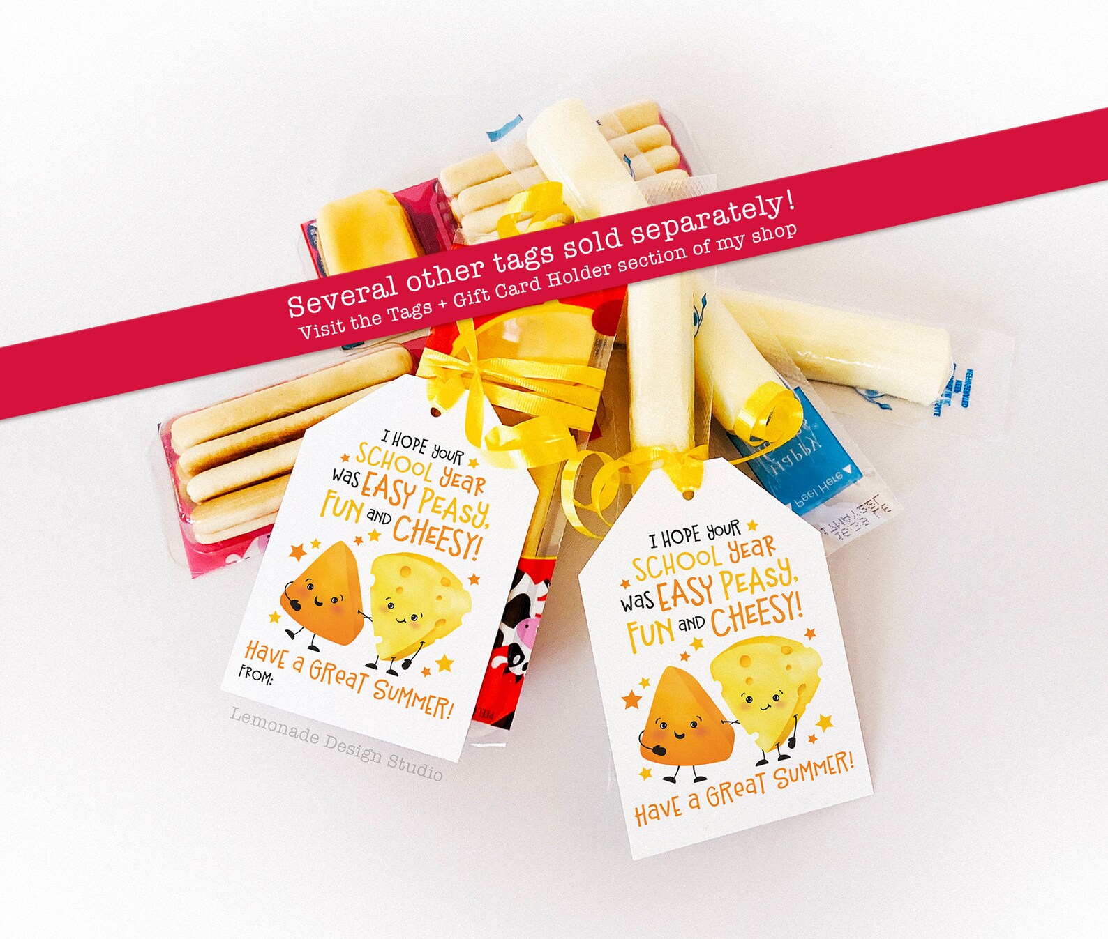 Printable Last Day of School Snack Tag Classroom Treat Tag Chip Hooray ...