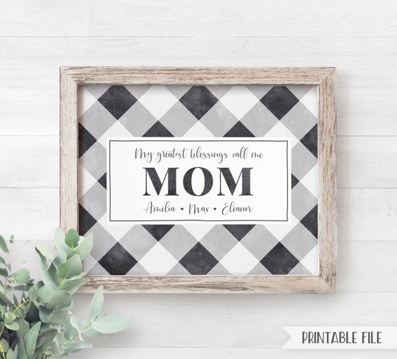 digital download Downloadable Mothers day art digital print Mum, Mother/'s Day home decor Mummy Gift for her gift for Mum Mother