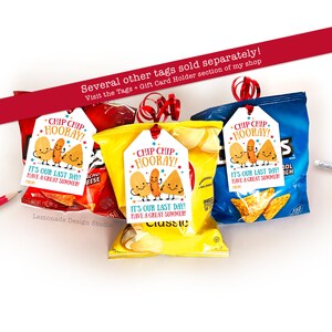 Last Day of School Printable Tag Classroom Treat Tag Friend S'more Tags ...