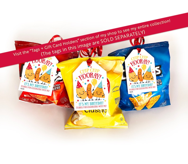 Birthday Smore Tags Printable