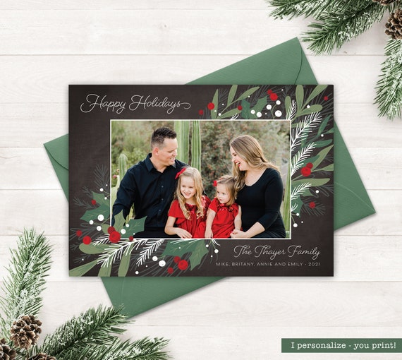 Personalized christmas cards 2021 Clearance