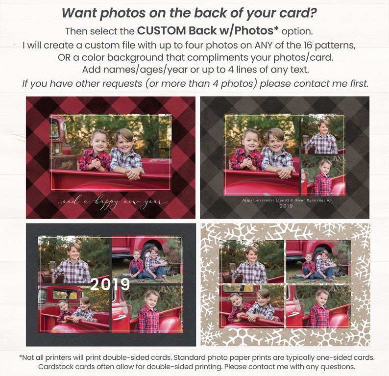 Printable Religious Christmas Cards with Photo, Wonders of His Love Christmas Card, Christian Photo Christmas, Religious Holiday Card, Xmas image 7