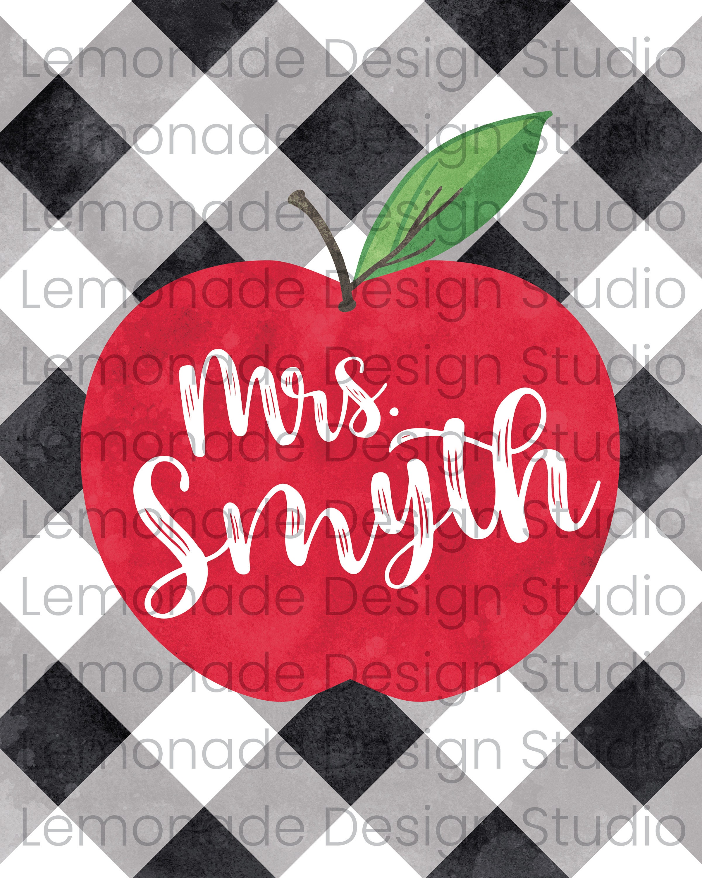 PRINTABLE Teacher Gifts Personalized Back to School Printable | Etsy