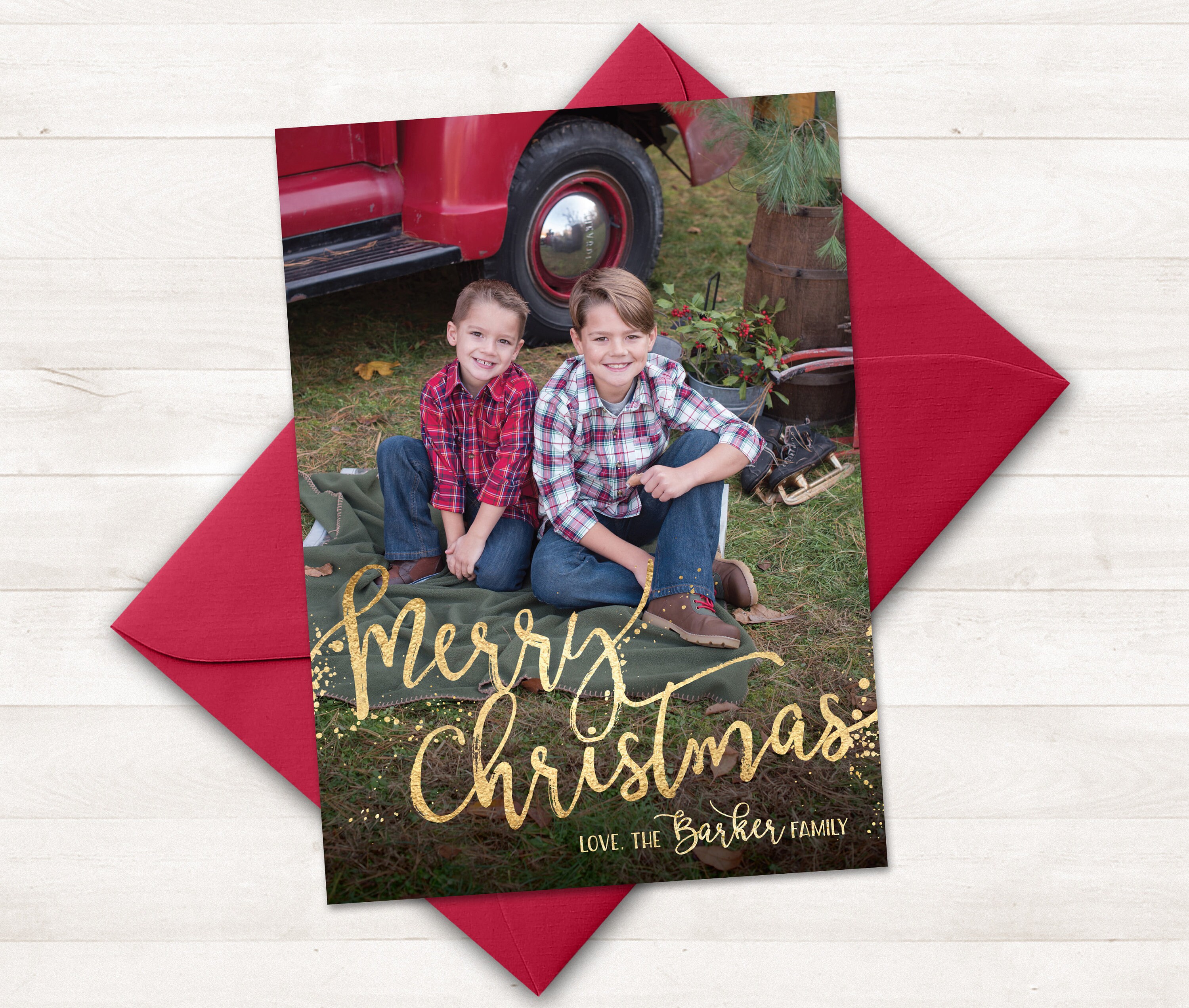 Feliz Navidad, Tarjetas Navideñas con Foto, Tarjeta Navideña Imprimible,  Tarjeta Navideña con Foto en Dorado Imitación, Tarjeta Navideña Imprimible  con Brillo Navideño - Etsy México, image size:3000x2544