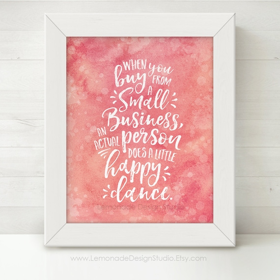 Printable Watercolor Art, Girl Boss Art, Instant Download Printable Art Prints, Small Business Sign Inspirational Quote Wall Art, Pink Print Il_570xn