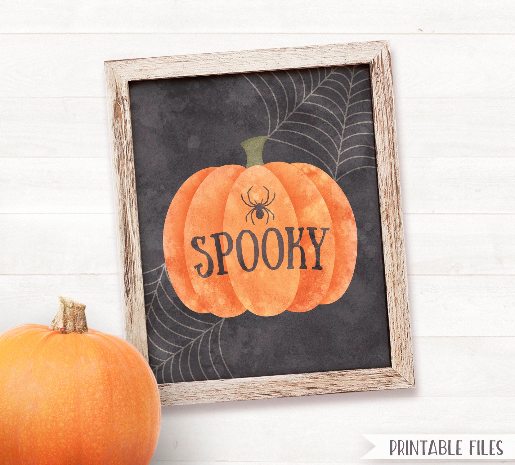 Spooky Halloween Sign PRINTABLE Farmhouse Halloween Decor - Etsy ...