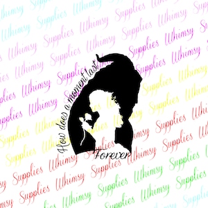 Hoe werkt een moment last forever beauty en het beest verhaal zo oud als time digitale file clip art PNG SVG JPG