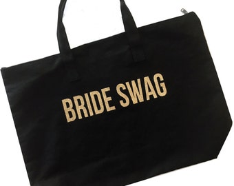 Bride Weekender Tote - Tote Bag - Custom Tote - Bride Swag- Bride to Be - Future Mrs - Bride Tote - Bride to Be Tote - Honeymoon Gift