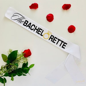 The Bachelorette Sash / Bride sash / Bachelorette sash / Bride to Be sash / Hen Night sash / Bride Gift