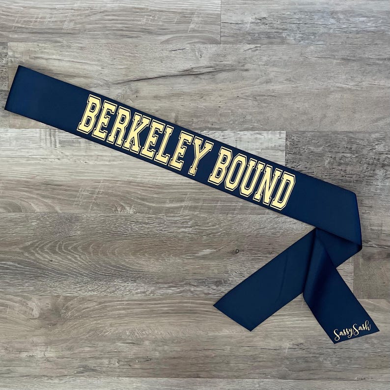Custom Graduation Sash - Class of 2026 - Senior - College Graduate ...