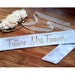 see more listings in the Bride Sashes section