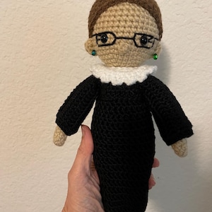 RBG doll (Ruth Bader Ginsburg)
