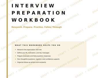 Interview Preparation Workbook