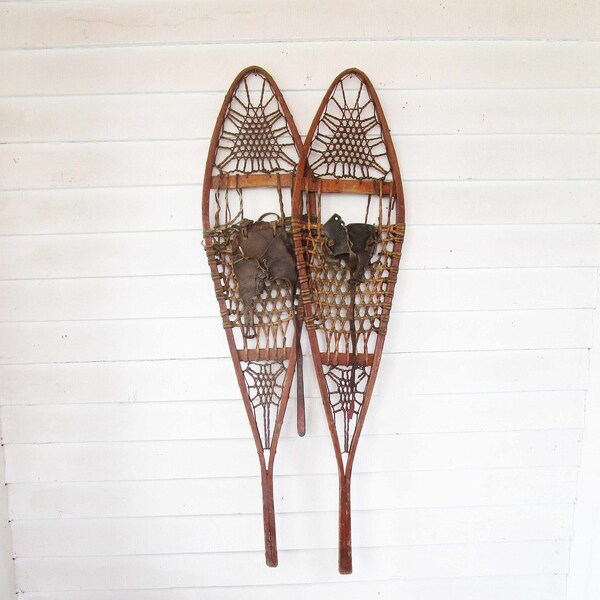 Ojibwa Snowshoes Etsy
