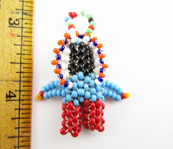 Two Vintage Small Native American Beaded Work - V… - image 7