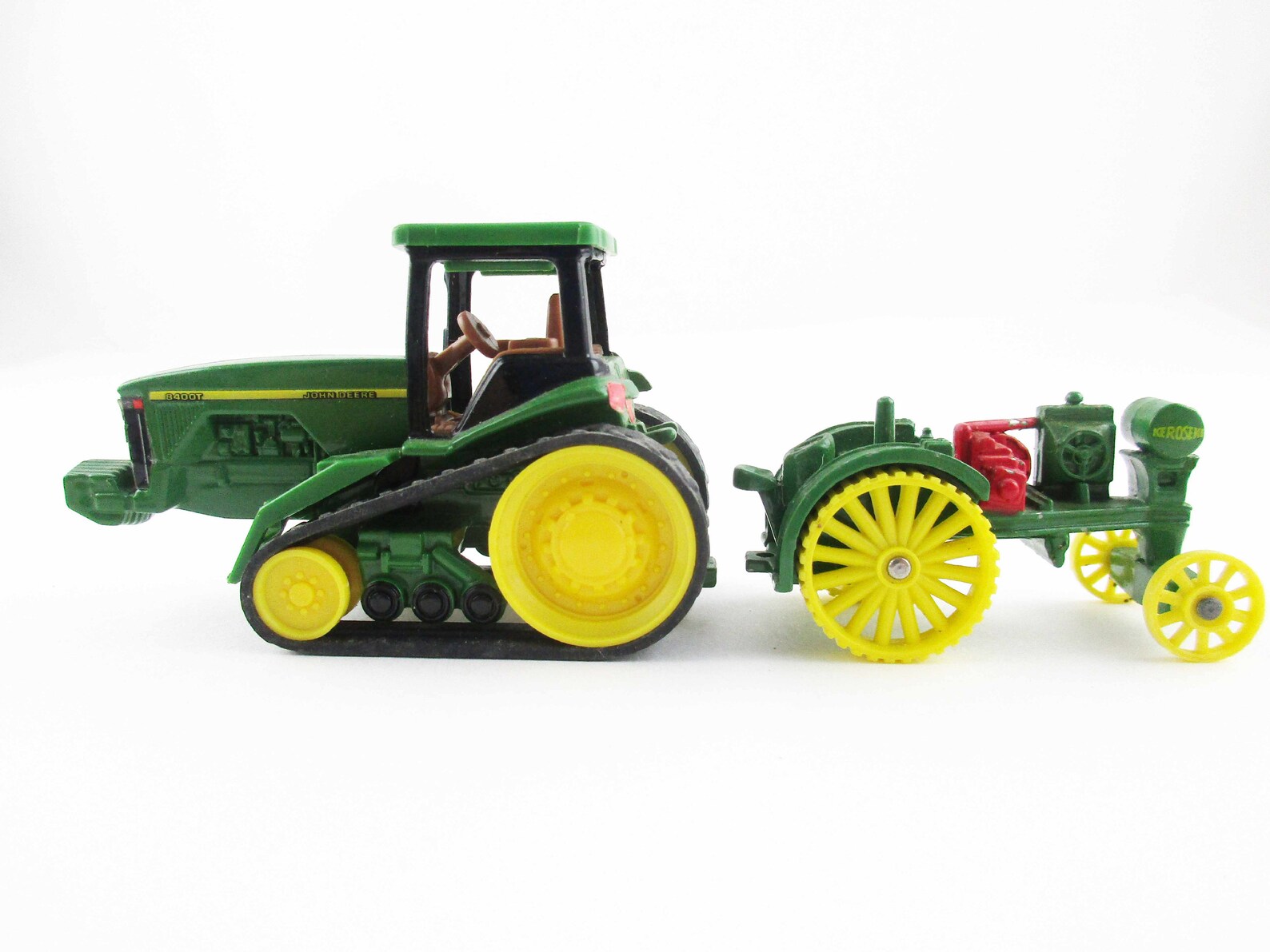 Dos John Deere Tractor Miniatures Escala 164 Etsy
