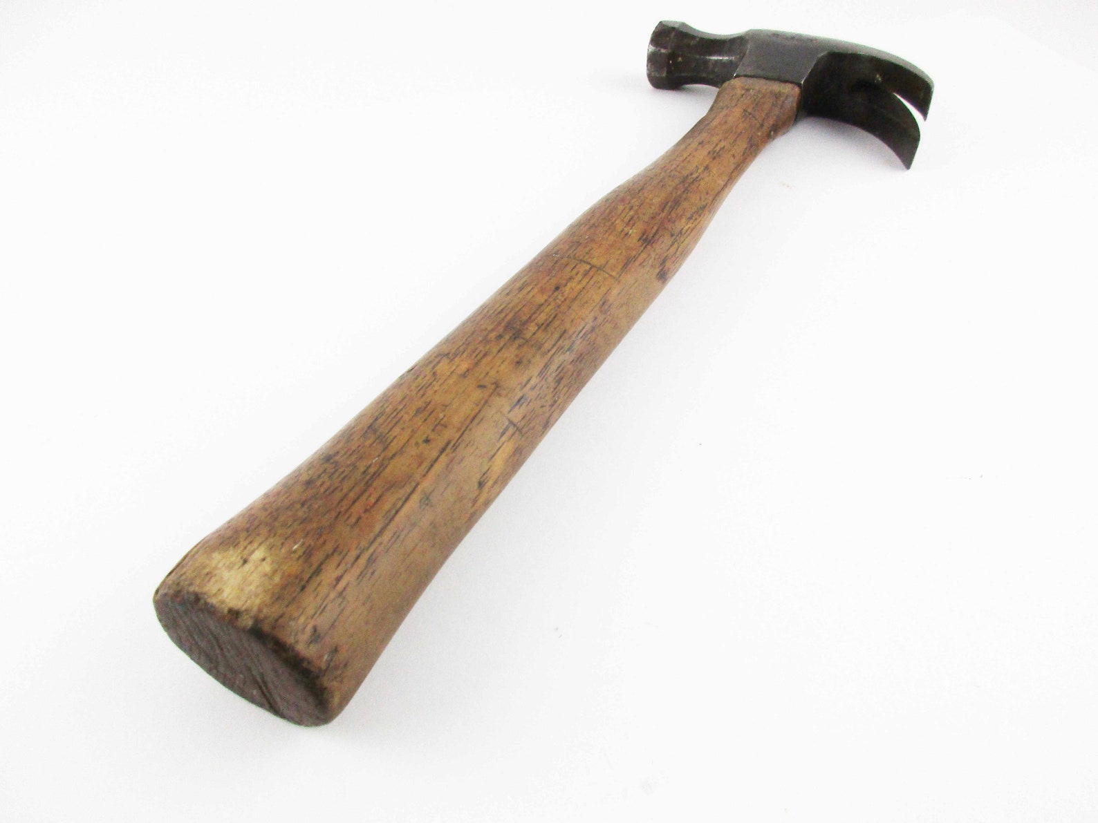 Antique Claw Hammers Oak Handle Hammers Steelhead Etsy