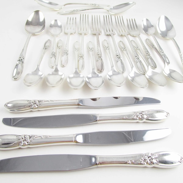 Community Plate Silverware Patterns Etsy